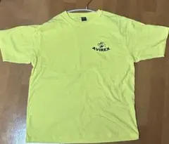 AVIREX イエロー Tシャツ