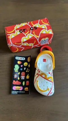 Mcdo x Crocs Bag Chain w/ Stickers