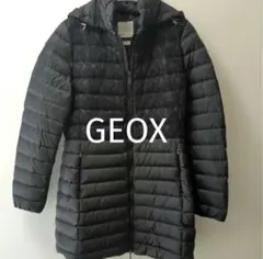 GEOX ダウンジャケット レース切替 ブラックのサムネイル