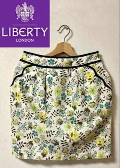 リバティプリント 花柄 ミニスカート