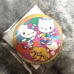 ハローキティ 缶バッジ 25th記念