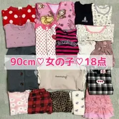 90cm 女の子 冬服 18点 まとめ売り ジャケット ディズニー