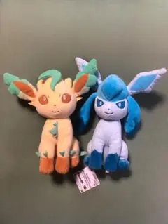 ポケモン もふぐっとぬいぐるみ イーブイフレンズ リーフィア グレイシア