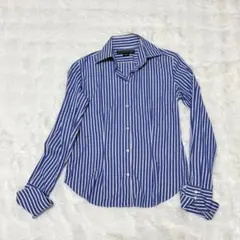 【美品】ラルフローレン Ralph Laurenストライプシャツ