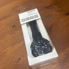 未開封 レア CASIO チープカシオ 腕時計 AQ-163W-1B1JF 本体 - メルカリ