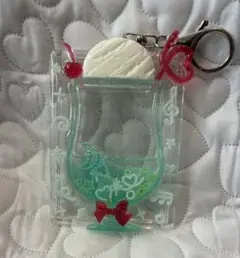 トレカケース レジンデコ キーホルダー