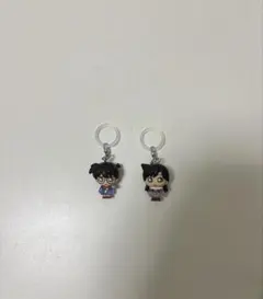 名探偵コナンめじるしアクセサリー コナン、蘭セット