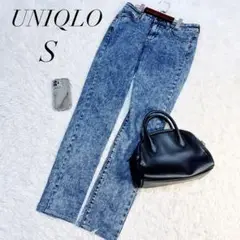 ユニクロ/ウルトラストレッチジーンズ/デニムパンツ/ブルー/美品✨️