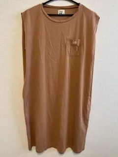 Buddy Lee ブラウン ノースリーブ ワンピース M