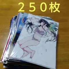 アニメ ノンジャンル 美少女系など　Ａ−４クリアファイル まとめ売り大量２５０枚