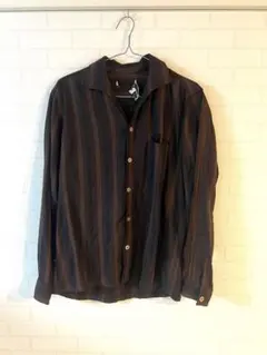 【古着/ヴィンテージ】50s オープンカラーシャツ 柄シャツ