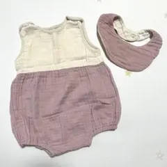 giving store ロンパース スタイ セット 女の子 60