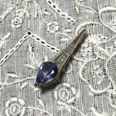 k18 タンザナイト ダイヤモンド　ペンダントトップ　[未使用]
