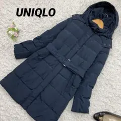 UNIQLO ユニクロ フーディーダウンコート ロングダウンジャケット
