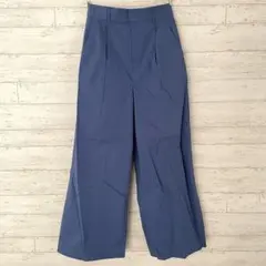 アンタイトル UNTITLED タック パンツ 【S】 ハイウエスト キレイめ