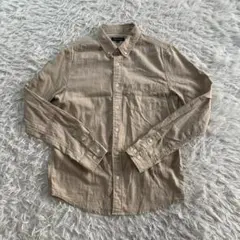 URBAN RESEARCH リネンコットンボタンシャツ　長袖