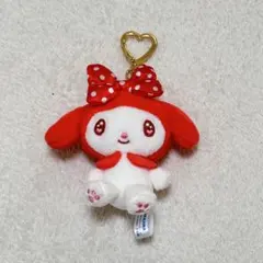 マイメロディ ぬいぐるみ キーホルダー 推しカラー