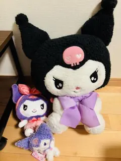 【最終値下げ】クロミちゃん ぬいぐるみセット