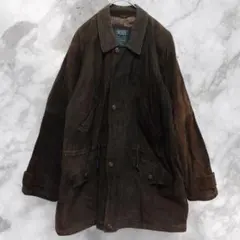 LMOGEES 　希少　ピッグスエード　豚革 　ジャケット 　ジップアップ　L