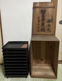‼️輪島塗 ‼️国産堅牢美術漆器‼️ 10枚セット昭和レトロ、ビンテージ、大岡漆器店、 輪島塗 ‼️国産堅牢美術漆器‼️ 10枚セット昭和レトロ、ビンテージ