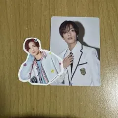 「HARD WORK」ファミクラ盤 トレカ＆フレークシール 高橋恭平