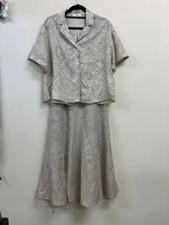 cepoセポ　ボタニカルロングフレアスカートセットアップ