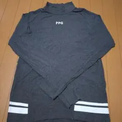 PEARLY GATES グレー タートルネックシャツ