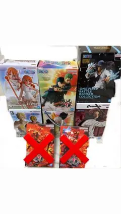 ワンピース プライズフィギュア 6体セット