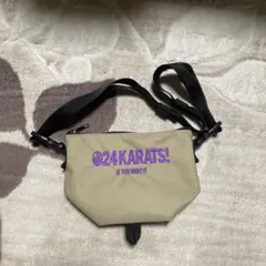24 KARATS! ベージュバッグ