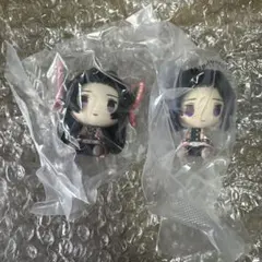 一番くじ 鬼滅の刃 D賞ちょこのっこフィギュア 胡蝶カナエ・しのぶ 2体セット