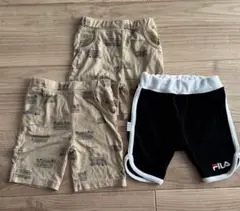 ハーフパンツ　90 95 3つセット