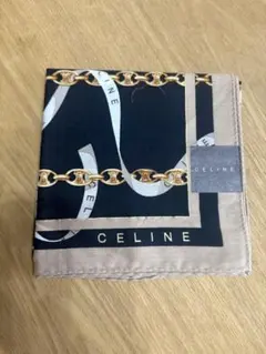 CELINE チェーンパターン ハンカチ