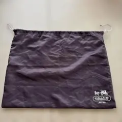 COACH 保存袋 ショップ袋 巾着　約48×38cmのサムネイル