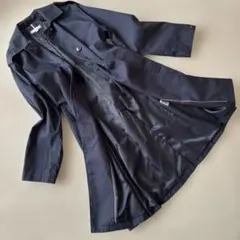 TOMMY HILFIGER トレンチコート ネイビー 32 PETITE