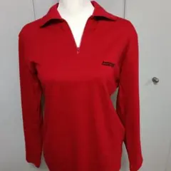 Benetton Formula1レッド ジップアップ トレーナー 長袖