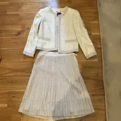 23区 セレモニースカートスーツ アイボリー 32