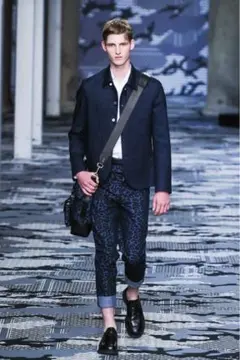 新品NEIL BARRETT ニールバレット16SS ブルーレオパードデニムのサムネイル