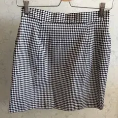 #レディース　スカート　ファッション　ギンガムチェック　ジーナシス　美品
