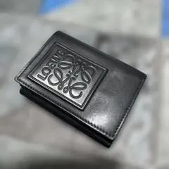 LOEWE 三つ折り財布 ブラックのサムネイル