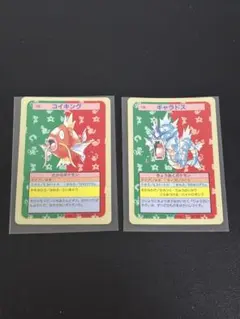ポケモンカード トップサン 裏緑 ギャラドスとコイキング セット