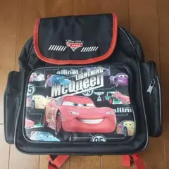 【Disney】カーズ リュック バックパック マックィーン黒
