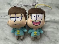 おそ松さん 一松十四松ぬいぐるみ マスコット 2種セット