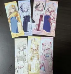 ブルーアーカイブ　浅草　購入特典千社札　ステッカー　全種