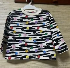 〈最終値下げ〉バーパパ　100cm 長袖　シャツ　キッズ