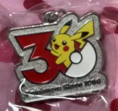 ポケモン30周年メタルチャームマスコット　ピカチュウ
