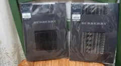 バーバリー　ストッキング　ブラック　2枚セット　2セット