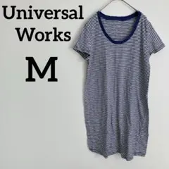 1点もの❣️Universal Works 【F】ストライプ 半袖チュニック