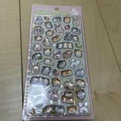 ボンボンドロップシール モルモット＆ウサギ