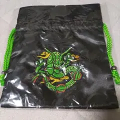 新品　ピカチュウ飯店　巾着レックウザ　ポケモンセンターのサムネイル