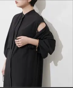 バンドカラーシャツワンピース +クロップドシャツSET アントマリーズ